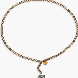 Kurt Geiger Evil eye belly chain belt